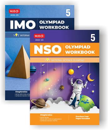 Class 5: Olympiad Workbook Combo For NSO-IMO (Set Of 2 Books)