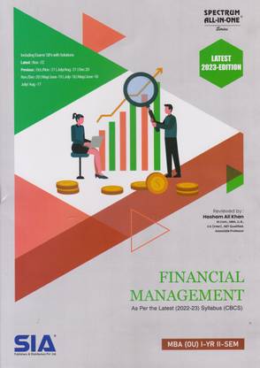 Financial Management MBA I-Year II-Sem (O.U) As Per The Latest (2022-23) Syllabus (CBCS) Latest 2023 Edition