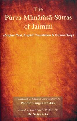 The Purva-Mimamsa-Sutras Of Jaimini