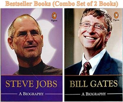 Steve Job: A Biography & Bill Gates: A Biography (Combo Set Of 2 Bestseller Books)