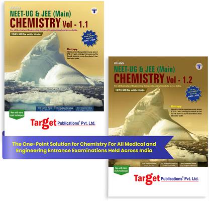 NEET UG / JEE Mains Absolute Chemistry Vol 1.1 And 1.2 | Medical And Engineering Entrance Exam 2024 | Chapterwise MCQs With Solutions | As Per Latest Syllabus Prescribed By NMC | 2 Books
