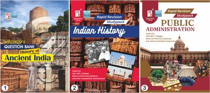 Spectrum Books Rapid Revision Question Bank History Of Ancient India + Indian History + Public Administration For UPSC Civil Services| Prelims | Mains | UGC NET | Other Competitive Exam | Study Combo Set Of – 3 Books