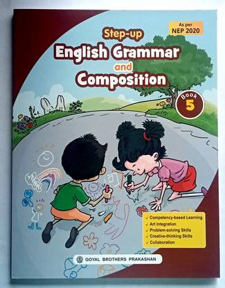 Step-Up English Grammar And Composition Class-5(Old Like New Book)