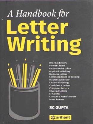 A Handbook Of Letter Writing By Sc Gupta