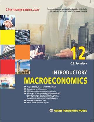 Introductory Macroeconomics A Textbook for Class XII (2023)