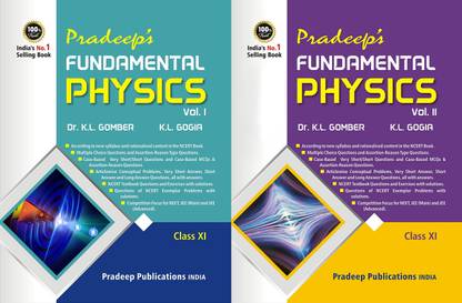 Pradeep's Fundamental Physics For Class - 11 (Vol. 1,2)