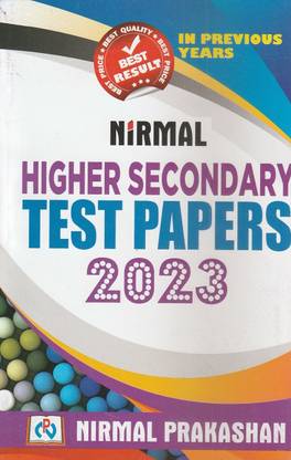 West Bengal Board Nirmal Higher Secondary Test Papers Class 12 Arts 2023 Hindi Medium Nirmal Prakashan