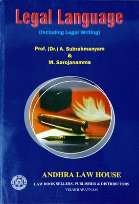 Legal Language | Including Legal Writing | In English
