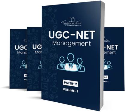 UGC-NET Paper2 Management Study Material Examination Book Set Of 4 In English