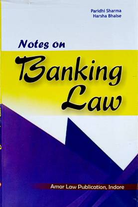 Notes On BANKING LAW (Useful For Law Examination) WITH Negotiable Instrument | By Harsha Bhalse And Paridhi Sharma