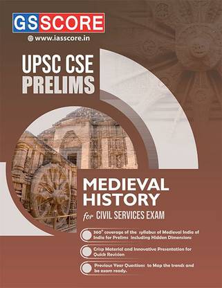 Medival History For UPSC Prelims 2022 | Medival History Study Notes | Medival History Study Notes Latest Edition Book By GS SCORE