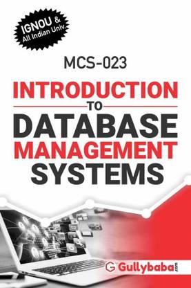 MCS-23 Introduction To Database Management Systems For IGNOU MCA Computer Application