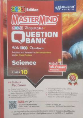 Master Mind CBSE Chapterwise Question Bank Science Class 10 For 2023
