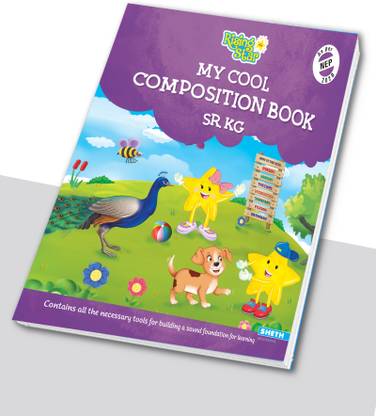 Rising Star My Cool Composition Book Sr. KG Book For Kids Ages 3-6 Years