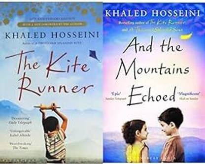 Khaled Hosseini The Kite Runner + And The Mountains Echoed (2 Books)