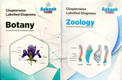 Aakash Chapterwise Labelled Diagrams Of Botany & Zoology For Class 11th & 12TH