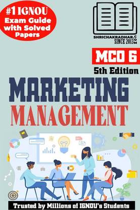 IGNOU MCO 6 Previous Year Solved Question Paper (June 2023) Marketing Management IGNOU MCOM New IGNOU Master Of Commerce Mco6