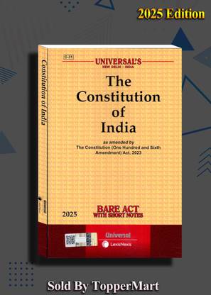 Constition Of India Bare Act Edition 2025