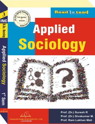 Applied Sociology Book For B.sc Nursing- 1st semester According To Inc Syllabus