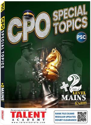 Cpo Plus Two Level Mains Exam Special Topics