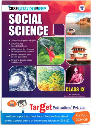 CBSE Class 9 Social Science Book (Exam 2026) | Based On NCERT Latest Board Pattern | Solved Textbook & In-Text Questions, MCQs, Assertion Reason