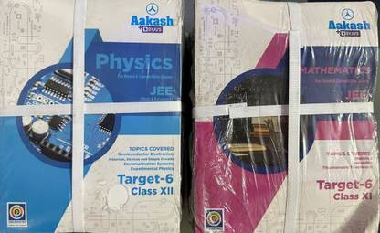 Aakash IIT JEE Study Material For Mains & Advanced Class 11th & 12th (Set OF 36 Books) Latest 2023-24 Paperback – 1 January 2022