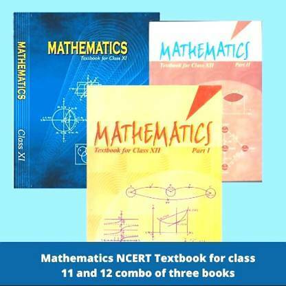NCERT क्लास 11th मैथ एंड क्लास 12th मैथ पार्ट 1+2 (पेपरबैक, NCERT)