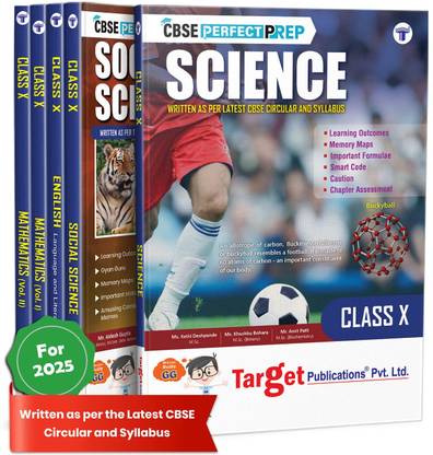CBSE Class 10 Complete Study Pack - Science, Maths, English, Social Science 2026 | NCERT Based | Exemplar, MCQs, PYQs - Set Of 5 Books