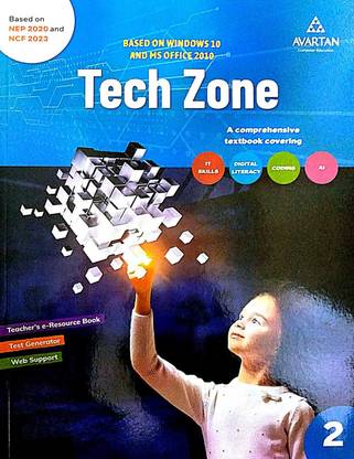 Avartan Tech Zone (Based On Windows 10 And Ms Office 2010) For Class 2