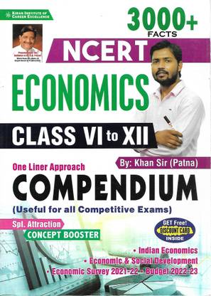 Ncert Economics Class Vi To Xii By Khan Sir