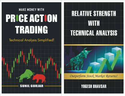 COMBO : - Price Action Trading + Relative Strength With Technical Analysis : SHARE MARKET BOOKS