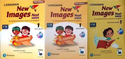 Pearson New Images Class Book + Enrichment Reader + Home Book Class 1 ( Combo Set Of 3 Books )