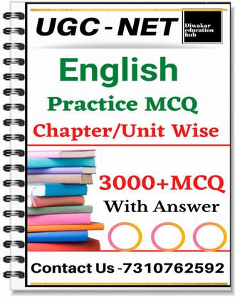 UGC NET English Literature [Code-30] Practice Set [Question Bank] Book 3000+Question Answer [MCQ] With Explanations
