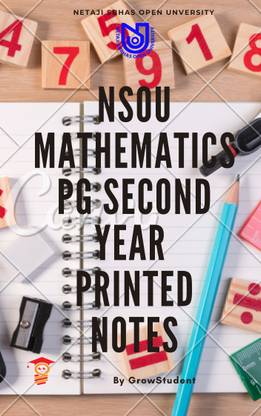 Nsou Mathematics Pg Second Year Printed Study Material