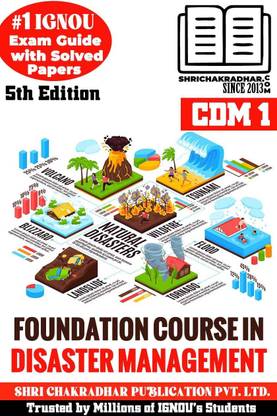 IGNOU CDM 1 Previous Year Solved Question Paper (December 2021) Foundation Course In Disaster Management IGNOU CDM IGNOU Certificate In Disaster Management Cdm1