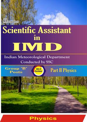 SSC IMD (Indian Meteorological Department) Scientific Assistant Recruitment 2022-2023 Part II Physics