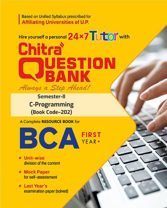 Chitra Question Bank For BCA - C-Programming (202) - Semester 2
