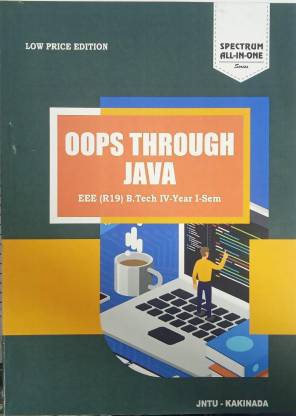 OOPS Through Java B.Tech IV-Year I-Sem (EEE) R19 (JNTU-Kakinada),Latest 2022-23 Low Price Edition
