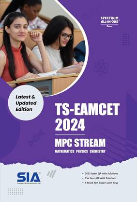 TS EAMCET Chapter-Wise MPC Stream Short Term Preparation Book Latest Updated 2024 Edition