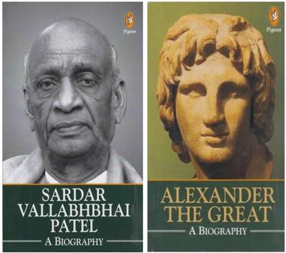 Sardar Vallabhbhai Patel: A Biography & Alexander The Great: A Biography (Combo Set Of 2 Books)