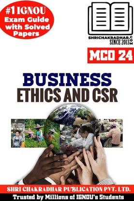 IGNOU MCO 24 Help Book Business Ethics And CSR (IGNOU Study Notes/Guidebook Chapter-Wise) With Solved Latest Previous Year Question Papers IGNOU MCOM 2nd Semester IGNOU Master Of Commerce Mco24