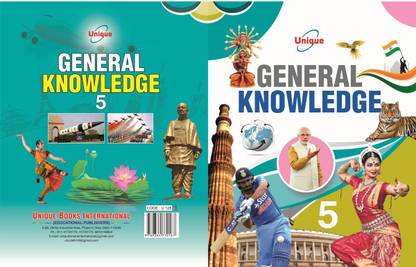 Unique General Knowledge Book For Children General Awareness Class 5 (G.K) 2022 Standard 5