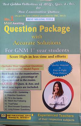GNM First Year Question Package With Accurate Solution Amit Publication