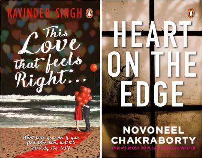 Combo Of 2 Books : This Love That Feels Right + Heart On The Edge