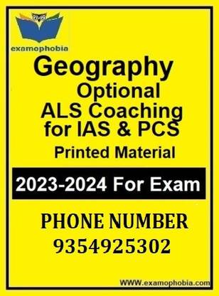 GEOGRAPHY Optional Printed Material By ALS Coaching For IAS & PCS