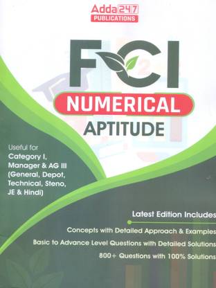 Fci Numerical Aptitude
