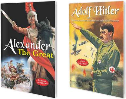 Alexander The Great And Adolf Hitler | Biographies Of Great Personalities | Set Of 2 Books