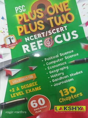 Plus One, Plus Two Psc, Ncert/scert
refocus
plus One & Degree Level Exams