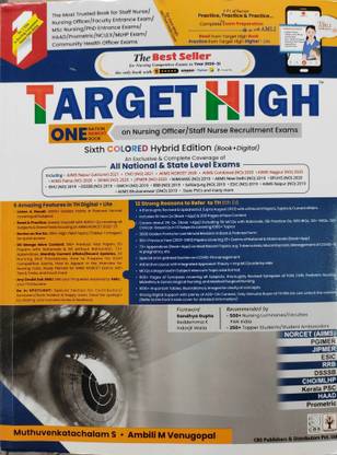 Target High - Staff Nursing Recruitment Exams - Coloured Edition