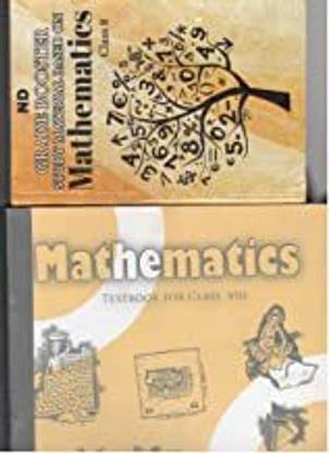 Class 8th NCRT Mathematics & Answer Key Solutions Combo Pack